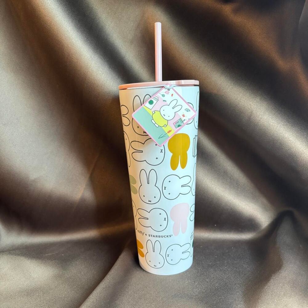 Miffy x starbucks tumbler new